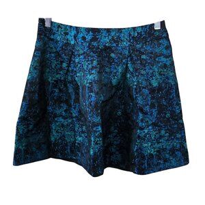 Anthropologie Fabienne Pont Neuf Skirt Black/Blue/Green elegant old money chic